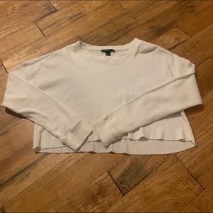 Forever 21 White Long Sleeve